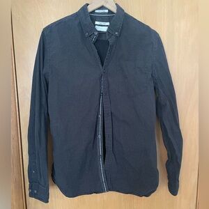 Cactus Men’s 100% Cotton Polkadot Button Down Size L